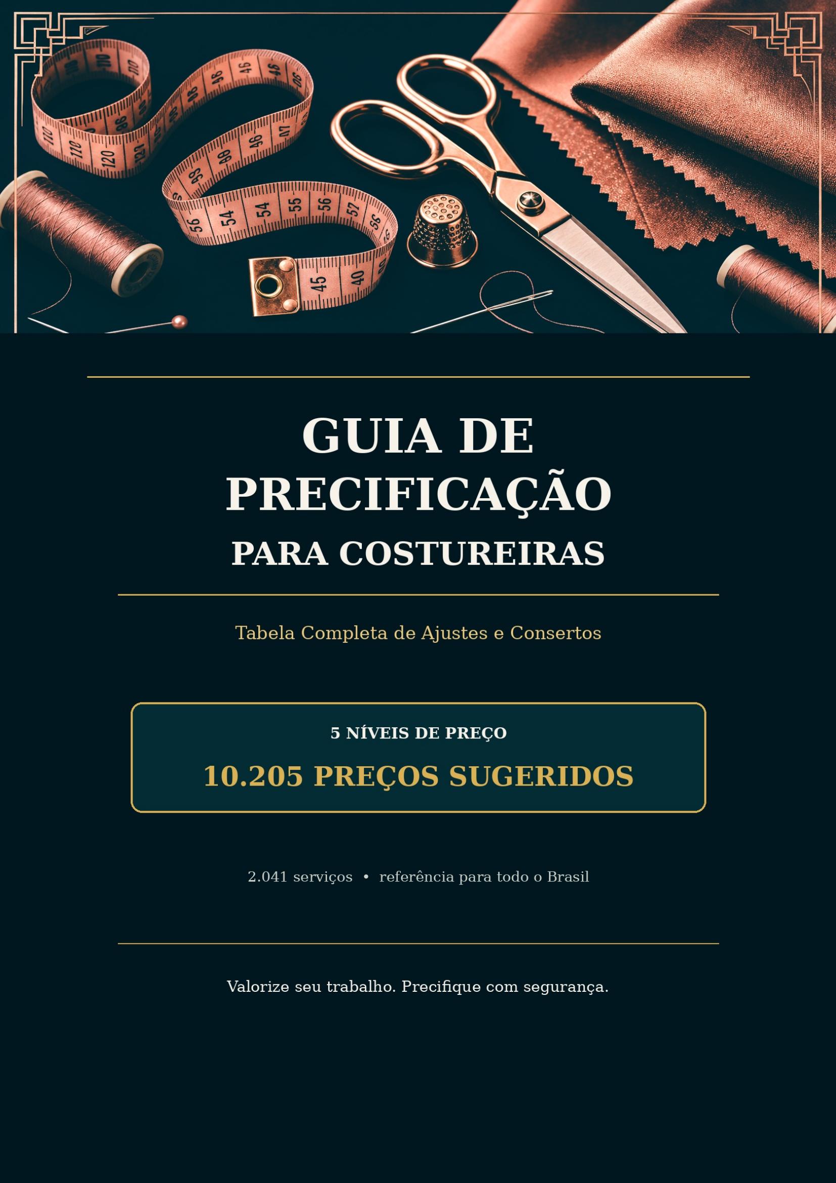 Guia de Precificação para Costureiras