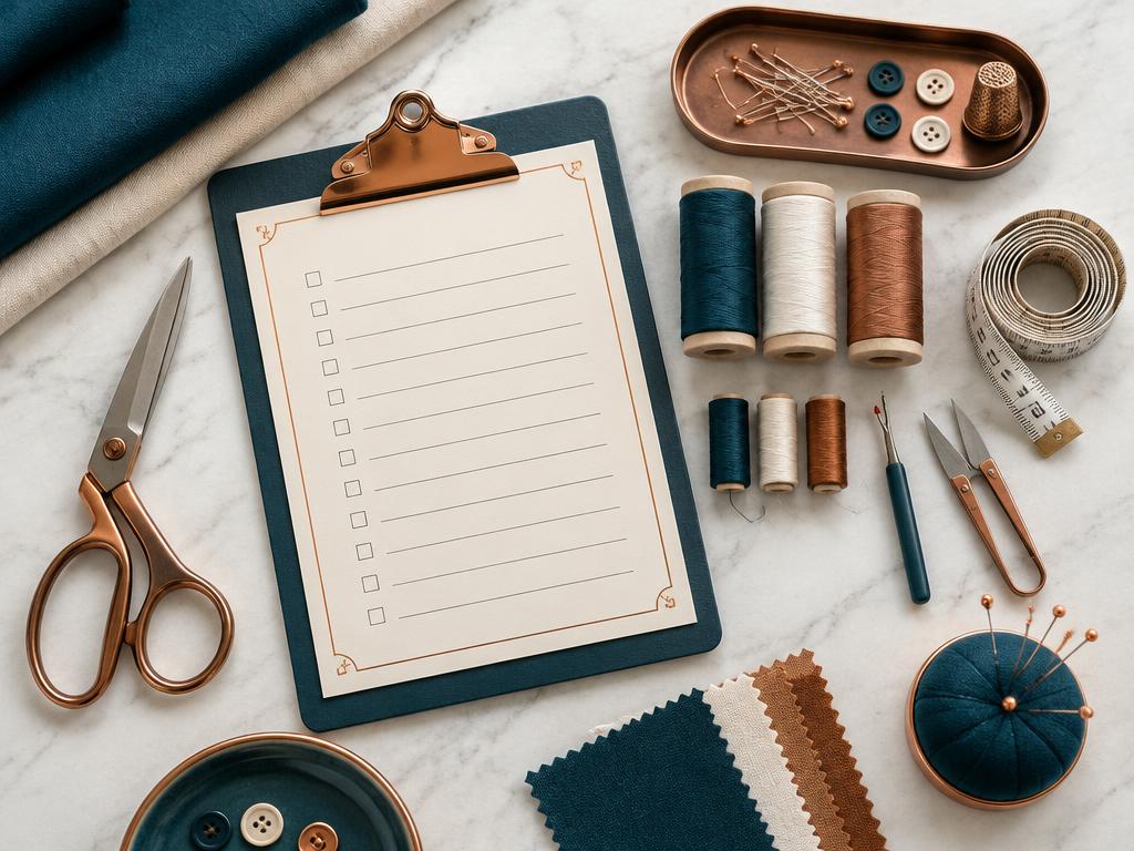 Mockup de Checklist de organização