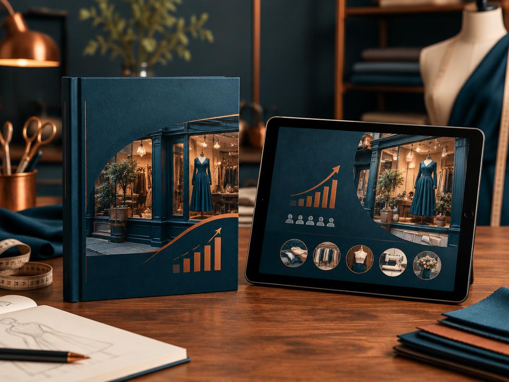 Mockup de Guia para conquistar clientes
